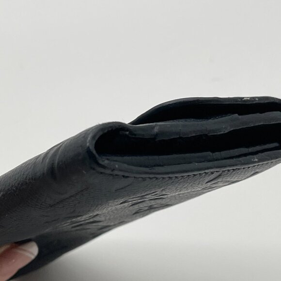 Louis Vuitton Emperiente Leather Long Wallet Preloved Condition Black - Picture 3 of 9